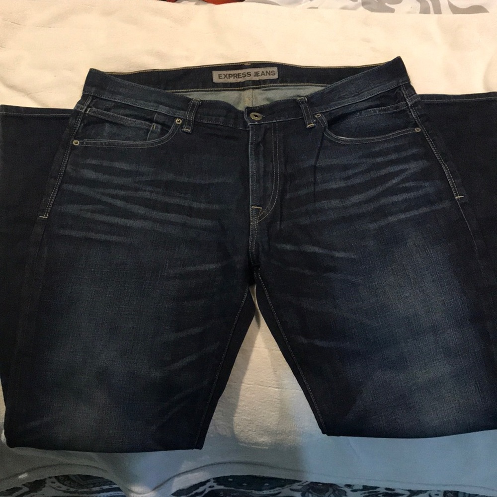 Express Dark Jeans